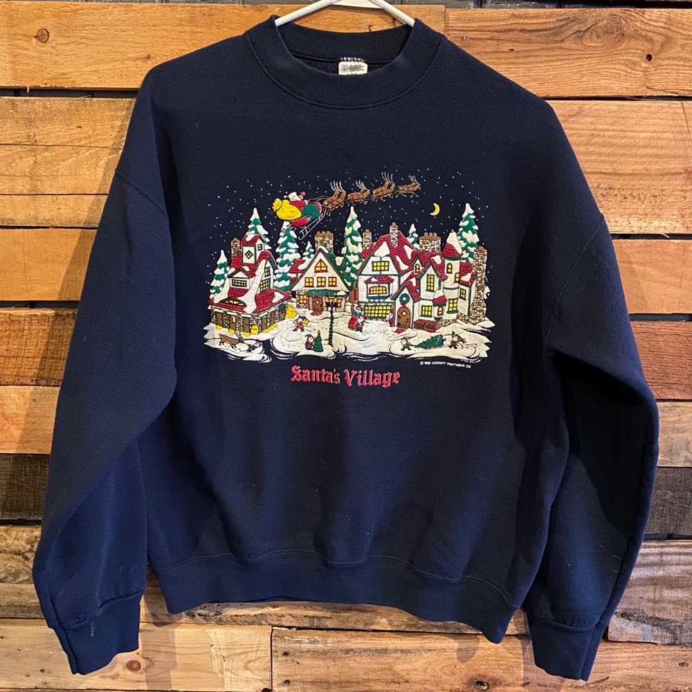 Vintage Santa’s Village Crewneck